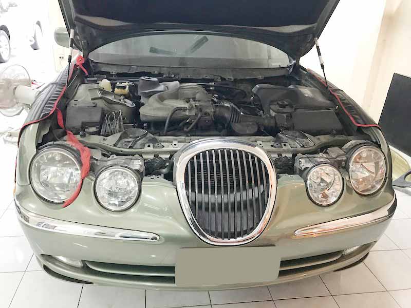  ซ่อมแอร์ Jaguar S-Type